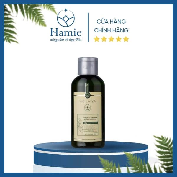 Dầu Gội Gừng Detox&nbsp;Weilaiya 55ml Hồng Kông