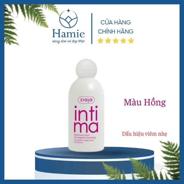 Dung dịch Vệ Sinh Ziaja Intima màu hồng