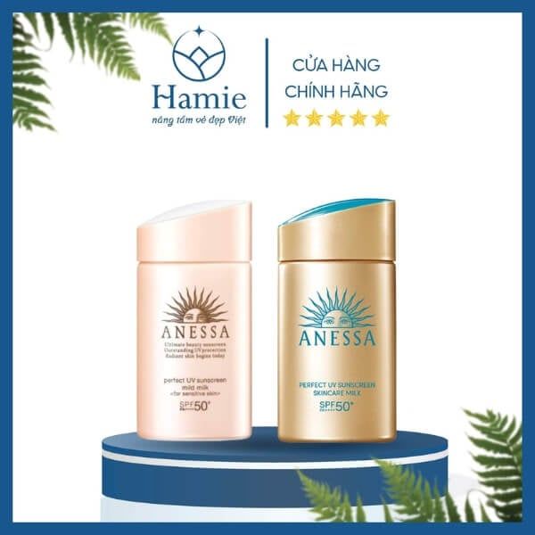 Kem Chống Nắng Anessa &nbsp;Perfect UV Sunscreen SPF 50+ 60ml Nhật Bản