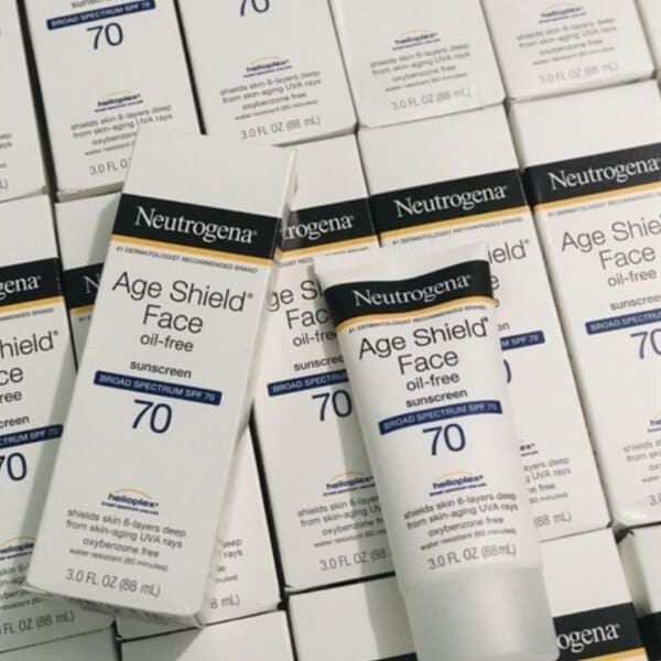 Kem Chống Nắng Neutrogena AGE SHIELD FACE Oil - Free SPF 70 88ml