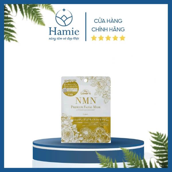 Mặt Nạ NMN My Lover’s Premium Facial Mask Nhật Bản màu vàng