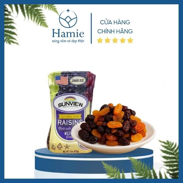 Nho Khô Raisins Sunview Mỹ