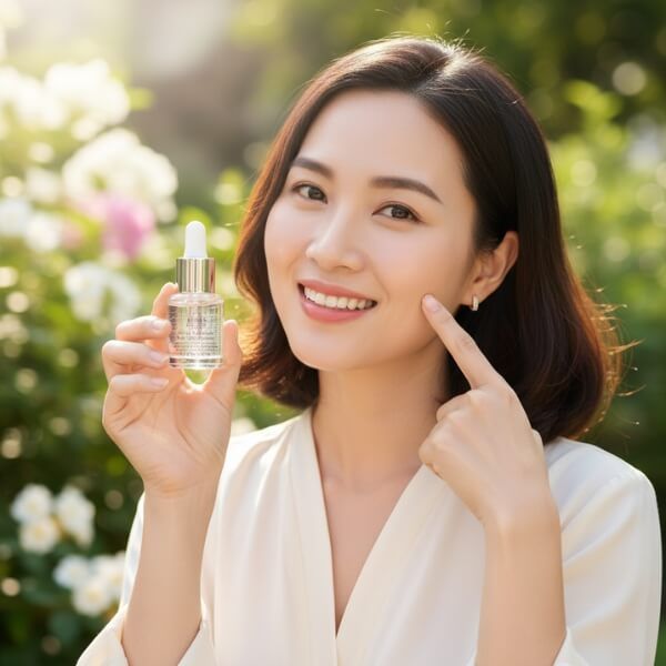 Làn Da Trắng Sáng Sau Khi Dùng Serum Trị Nám Kiehl's