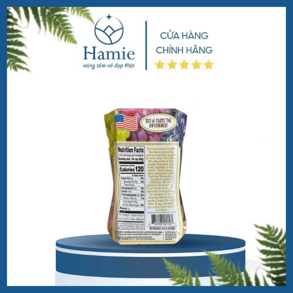 Thành Phần Nho Khô Raisins Sunview