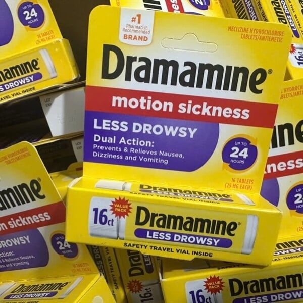 Dramamine Motion Sickness Less Drowsy
