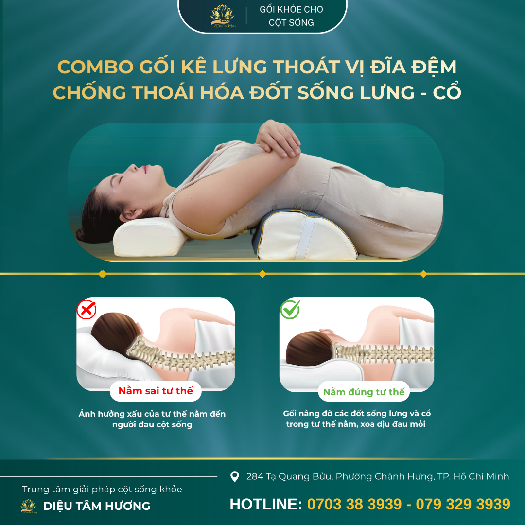 VÌ SAO NGỦ KHÔNG SÂU GIẤC LẠI LIÊN QUAN ĐẾN GỐI VÀ CỘT SỐNG ?