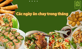 Các ngày ăn chay trong tháng gồm ngày nào và ý nghĩa gì đặc biệt?