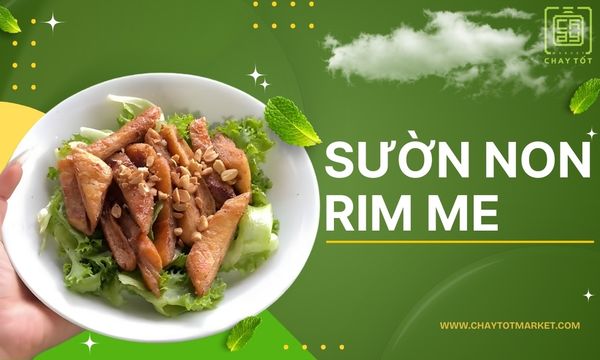 Cách làm sườn non chay rim me chua ngọt đậm đà, ĐƠN GIẢN