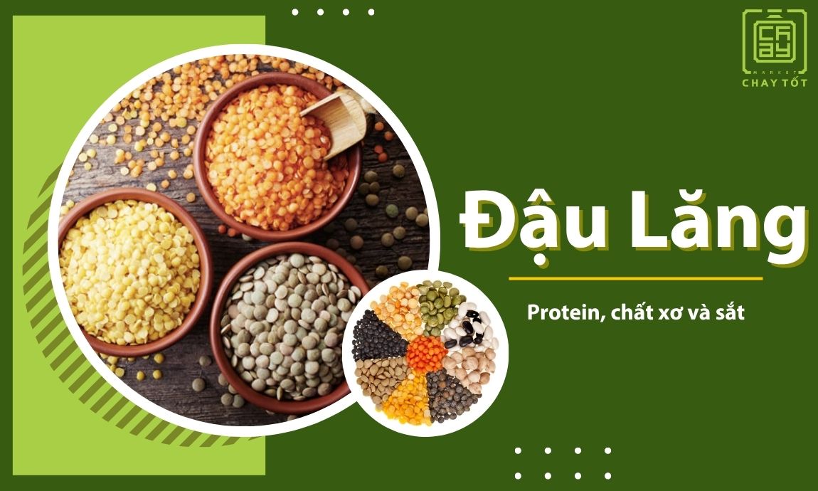 Đậu lăng là thực phẩm giàu dinh dưỡng