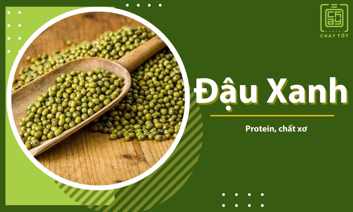 Đậu xanh cung cấp nhiều protein