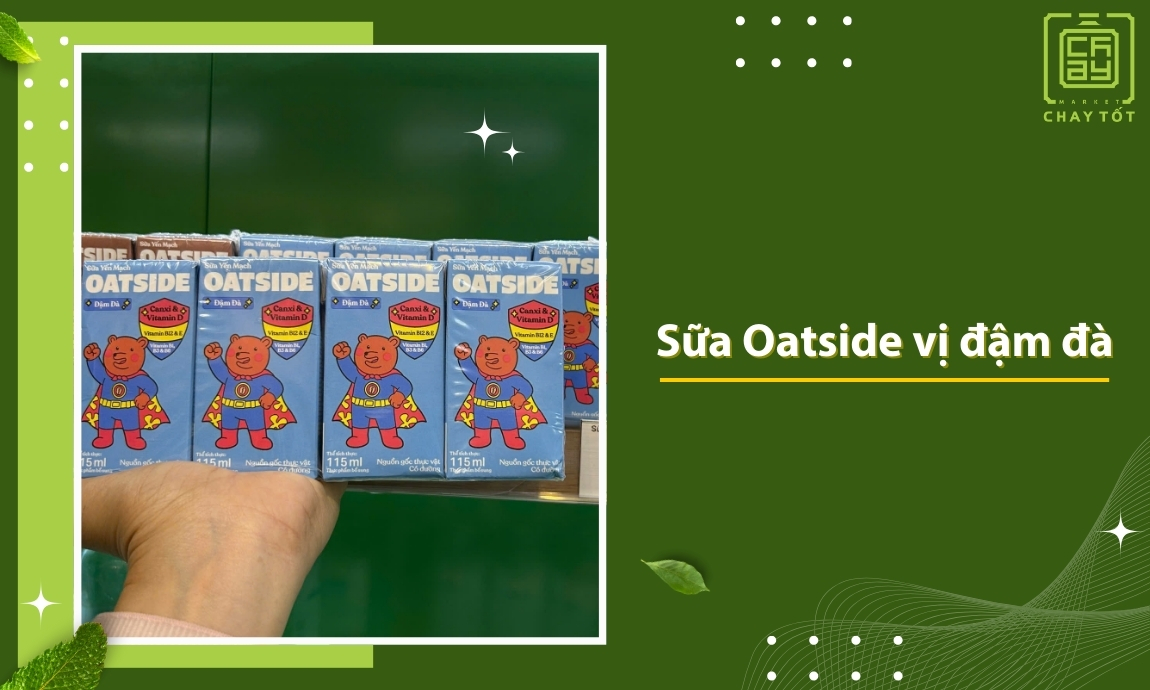 Sữa yến mạch Oatside vị đậm đà