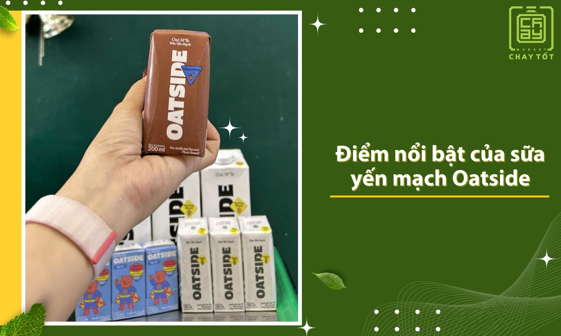 Điểm nổi bật của sữa yến mạch Oatside