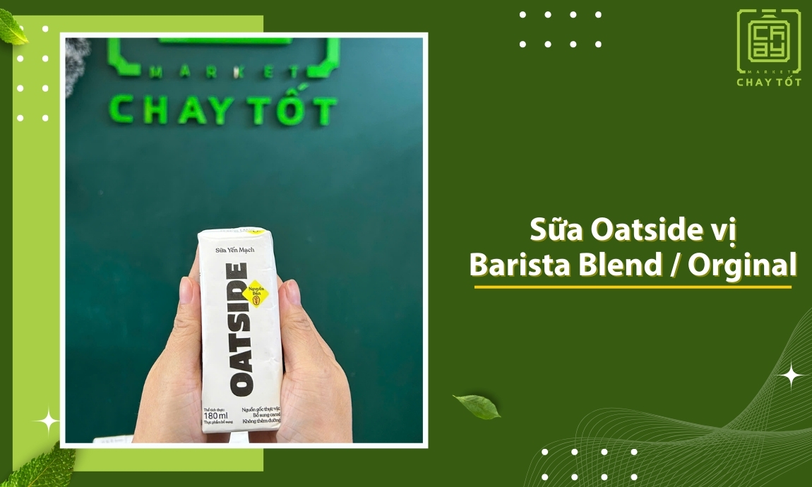 Sữa yến mạch Oatside Barista Blend / Orginal
