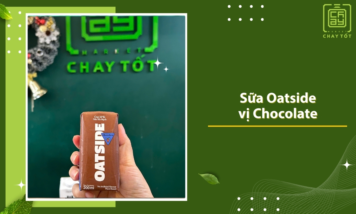 Sữa yến mạch Oatside Chocolate