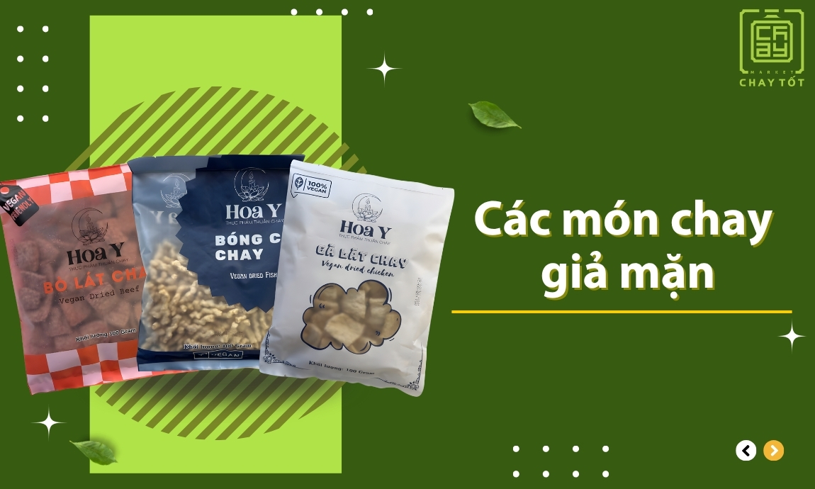 Các món chay giả mặn