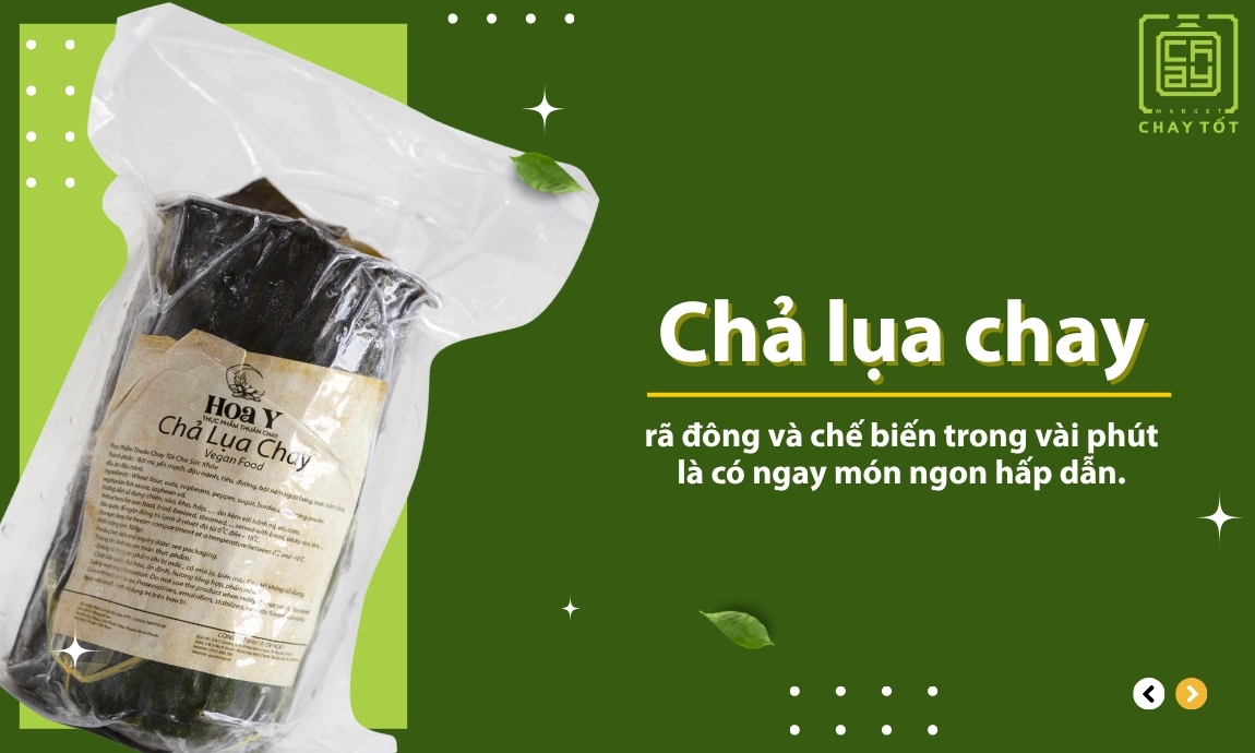 Chả lụa chay - Hoa Y