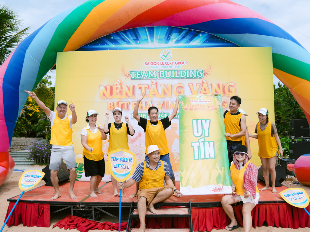 Tổ chức team building bãi biển chuyên nghiệp