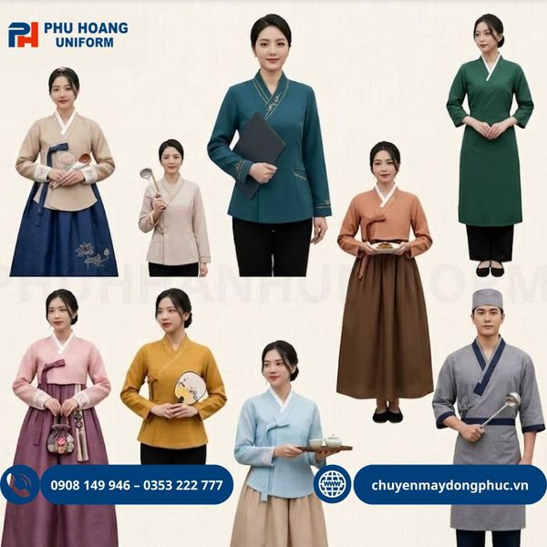ĐỒNG PHỤC NHÀ HÀNG HÀN QUỐC – NÉT ĐẸP TINH HOA XỨ KIM CHI