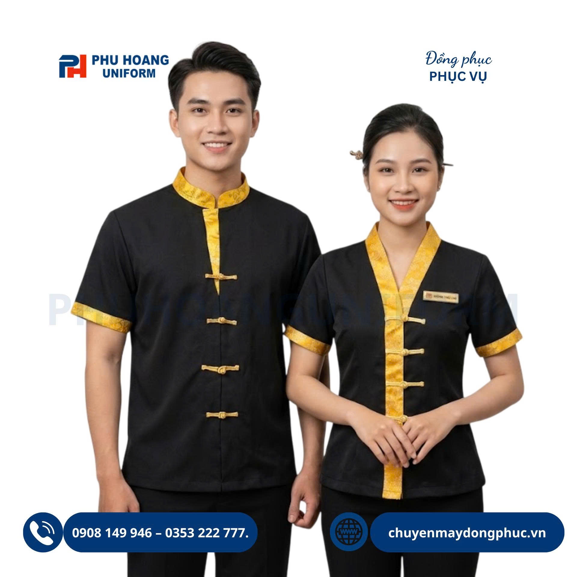 Đồng Phục Nhà Hàng Thái Đẹp Mang Đậm Văn Hóa Thái