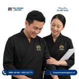 Áo Bếp Nhật Nhận In Thêu Logo Theo Yêu Cầu – Từ File Thiết Kế Đến Sản Phẩm Hoàn Chỉnh
