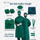 🏥 SET ĐỒ PHẪU THUẬT – TIÊU CHUẨN AN TOÀN, CHUYÊN NGHIỆP TRONG Y KHOA HIỆN ĐẠI