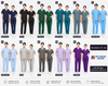 Bộ Scrub Đủ Màu Sắc, May Theo Yêu Cầu Giá Tốt