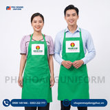 May Tạp Dề In Logo Theo Yêu Cầu – Chất Lượng Cao, Giá Tận Xưởng