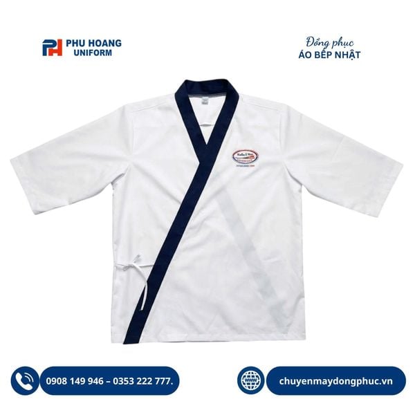 Áo Bếp Nhật – Đặc Trưng Kimono, Đặt May Theo Yêu Cầu