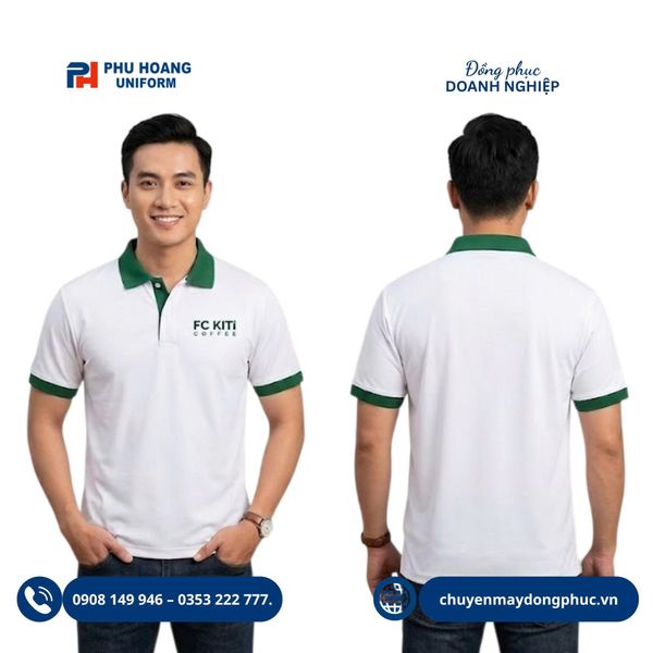 Áo Polo Đồng Phục Nhà Hàng, Dịch Vụ, Quán Cafe