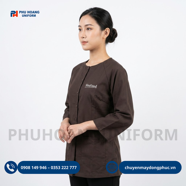 Áo Bà Ba Đồng Phục Nhà Hàng