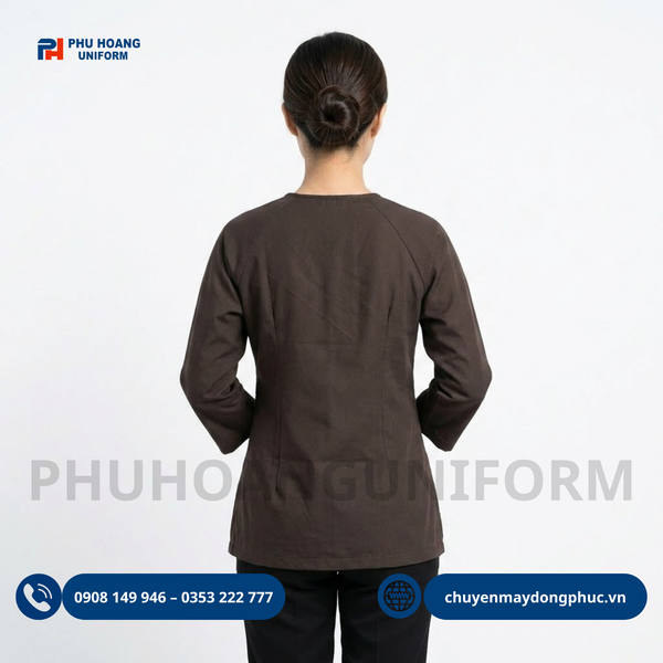 Áo Bà Ba Đồng Phục Nhà Hàng