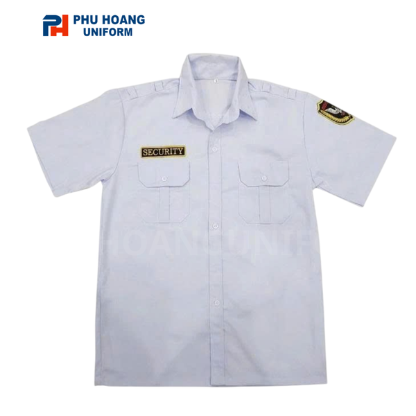 ÁO BẢO VỆ TAY NGẮN TRẮNG