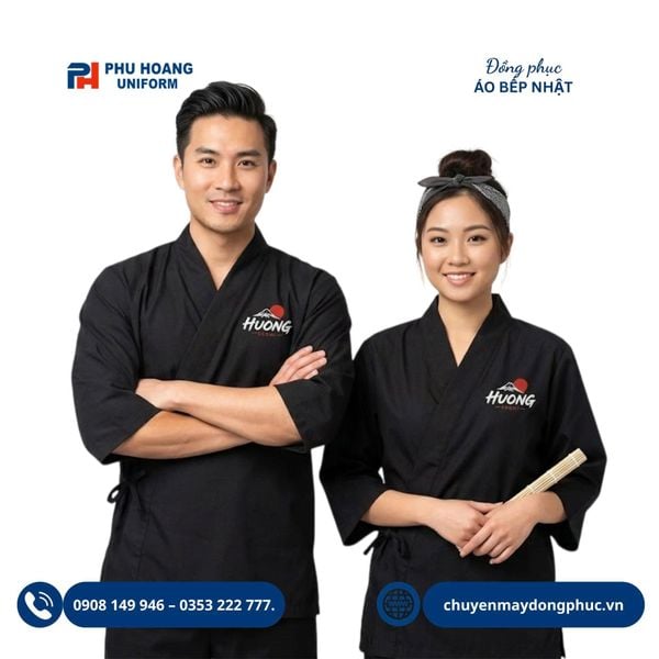 Áo Bếp Nhật