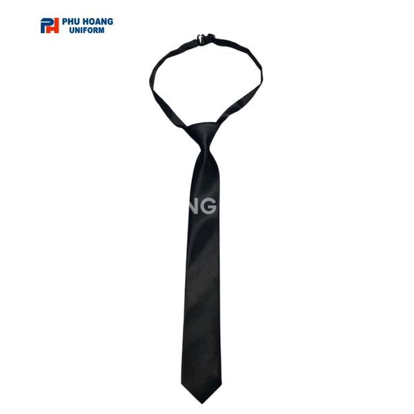 CÀ VẠT DÂY CÀI MÀU ĐEN