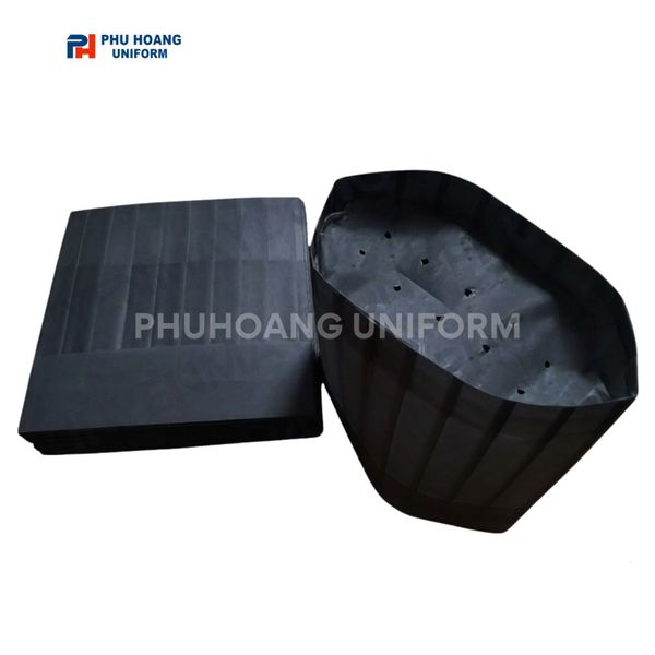 Nón bếp giấy màu đen