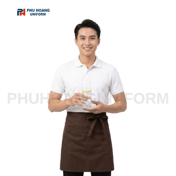 TẠP DỀ NGẮN 60CM - NÂU