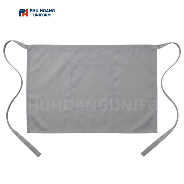 Tạp dề cột ngang 40 cm - Xám xi măng