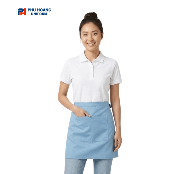 TẠP DỀ NGẮN 40CM - XANH DƯƠNG NHẠT