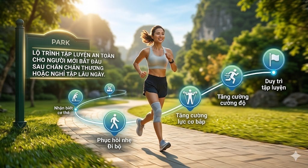 Lộ Trình Tập Luyện An Toàn Sau Chấn Thương hoặc Nghỉ Tập Lâu Ngày: Hướng Dẫn Từ Chuyên Gia LIFXY