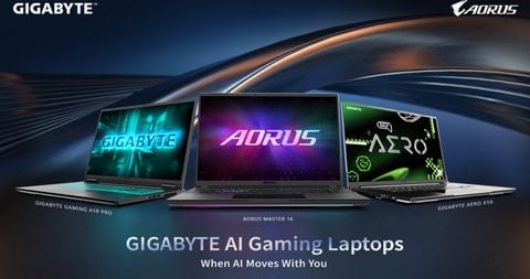 CES 2026: GIGABYTE trình làng dàn Laptop AI siêu mỏng với sức mạnh RTX 50 Series