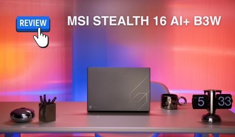 Đánh giá MSI Stealth 16 AI+ B3W: Siêu mỏng, sắc sảo, phong cách, nhưng mạnh tới đâu?