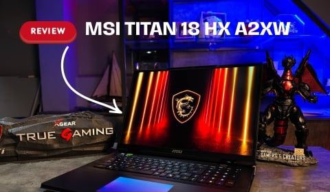 Đánh giá MSI Titan 18 HX A2XW: RTX 5080/5090 24GB và màn Mini LED 4K đỉnh cao