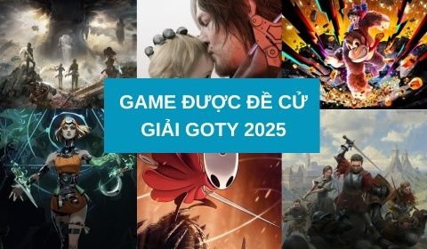 6 Siêu phẩm game được đề cử Game Of The Year 2025 tại The Game Awards
