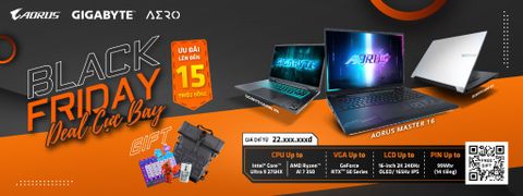 CTKM GIGABYTE BLACK FRIDAY DEAL CỰC BAY