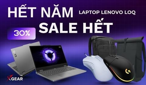 Hết năm sale hết Laptop Lenovo: Ưu đãi tới 8 triệu đồng, giá chỉ từ 20 triệu, kèm bộ quà tặng lên đến 3 triệu đồng