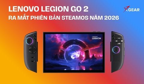 Lenovo Legion Go 2 ra mắt phiên bản SteamOS: Bước đi táo bạo xóa bỏ rào cản Windows 11