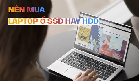Nên mua laptop ổ SSD hay HDD? Sự thật về hiệu năng mà Gamer và Creator cần biết
