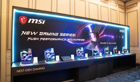 Cận cảnh dàn laptop gaming MSI và máy chơi game cầm tay mới nhất tại CES 2026