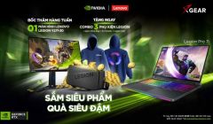 Sắm siêu phẩm quà siêu đậm cùng Lenovo Legion