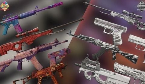 Chi tiết các skin trong Harlequin Collection & Achroma Collection CS2